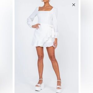 Princess Polly White Mini Dress
